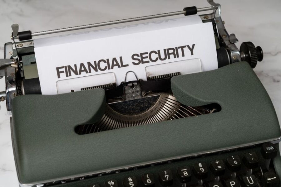 Beeld van financiële zekerheid en inkomensverzekeringen
