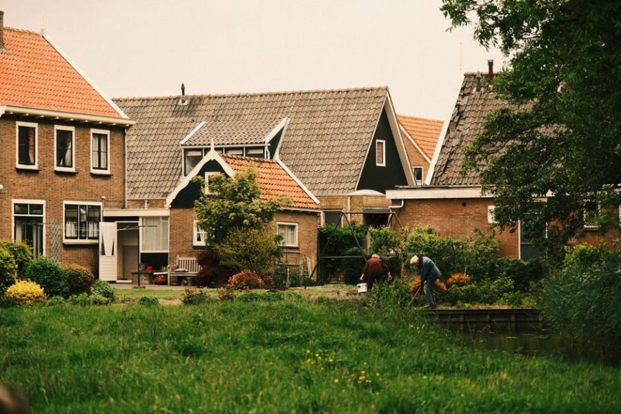 Een afbeelding van een woonhuis