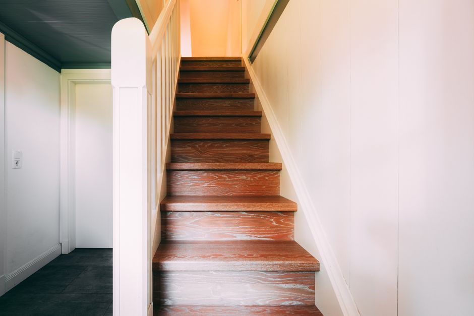 Interieur van een woning tijdens een verbouwing