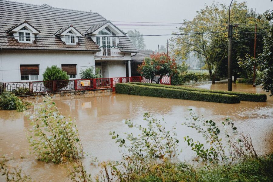 Waterschade in een woning